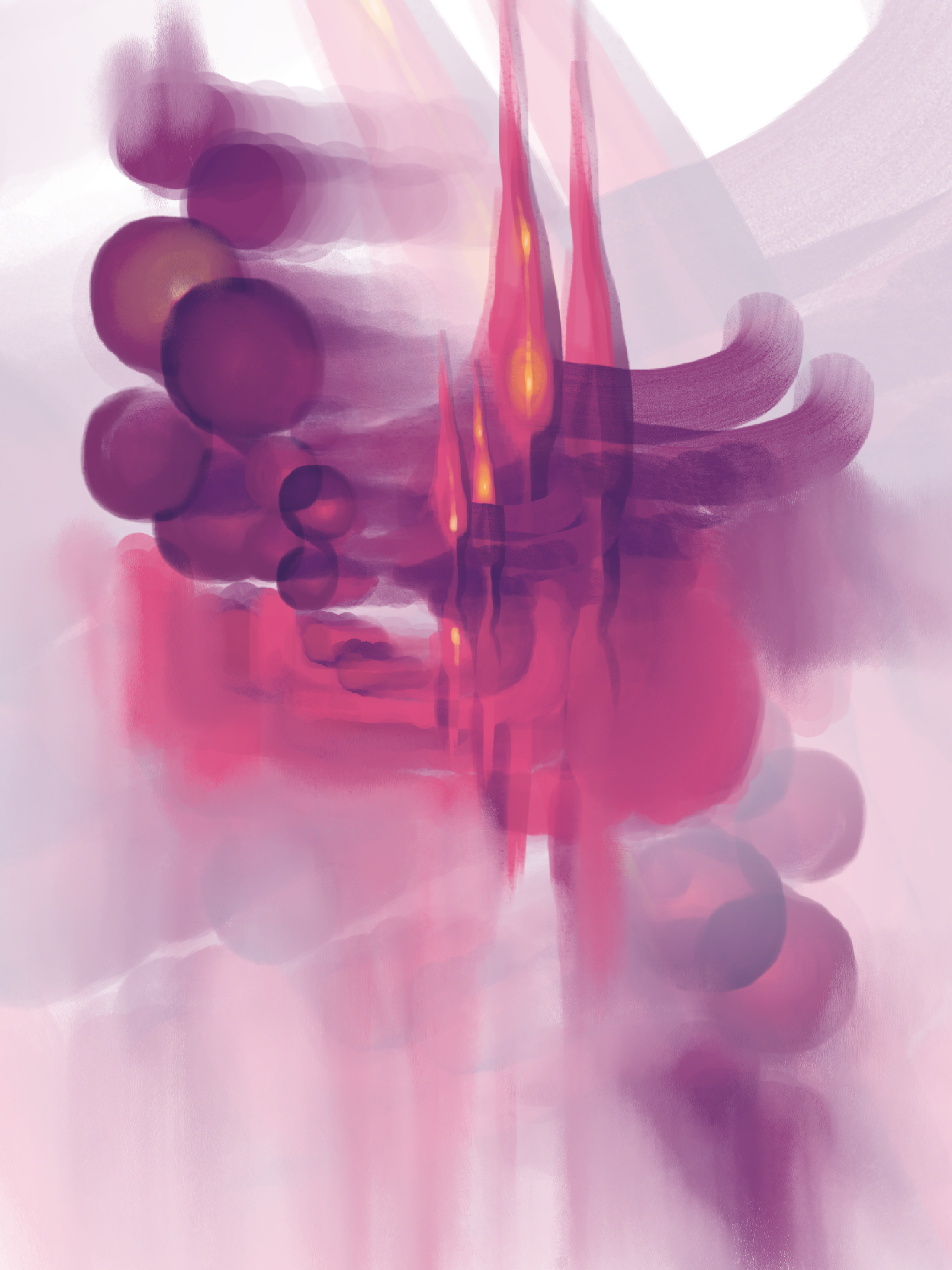 Abstract i (2024) / Procreate