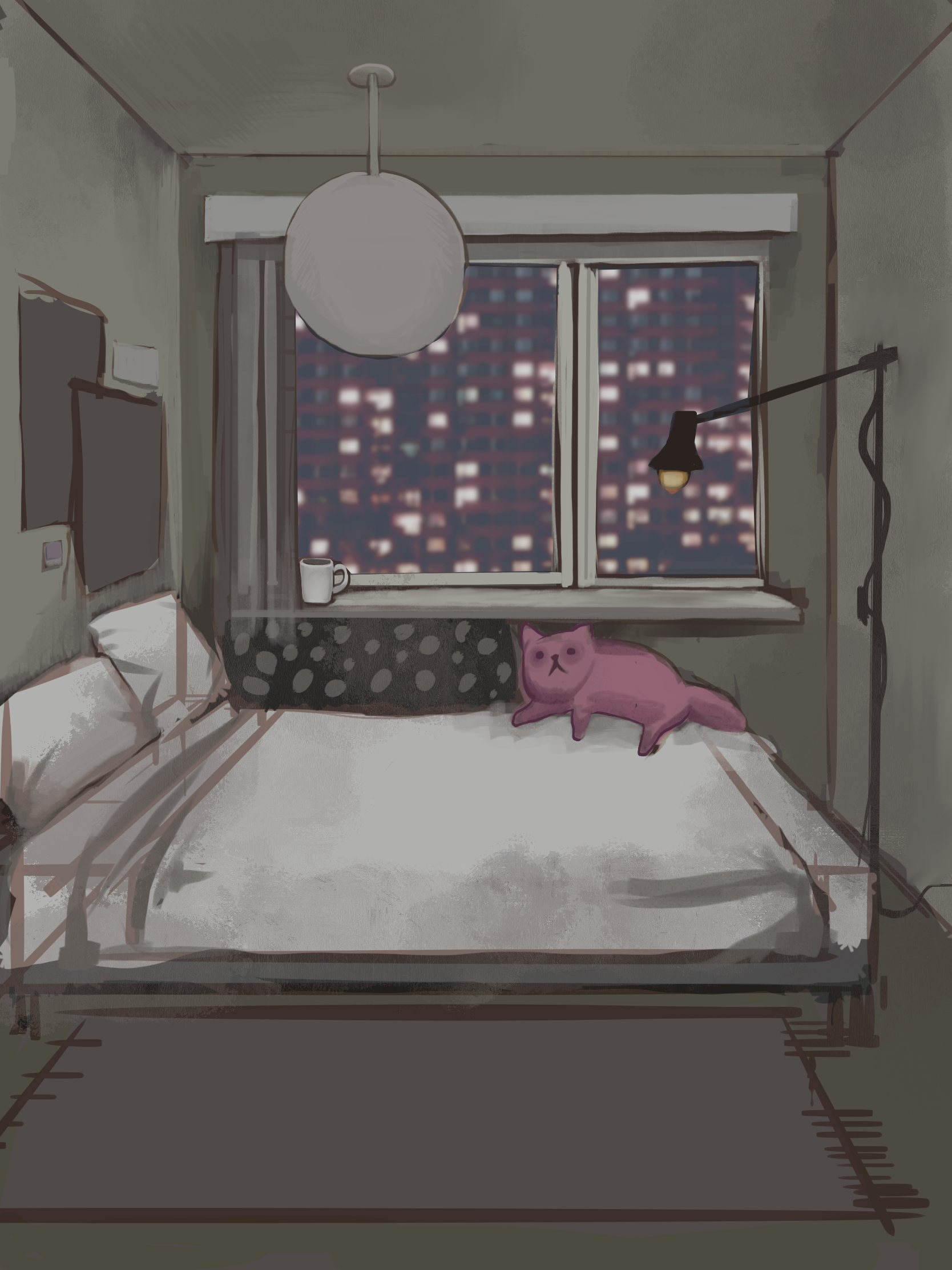 Abstract i (2024) / Procreate