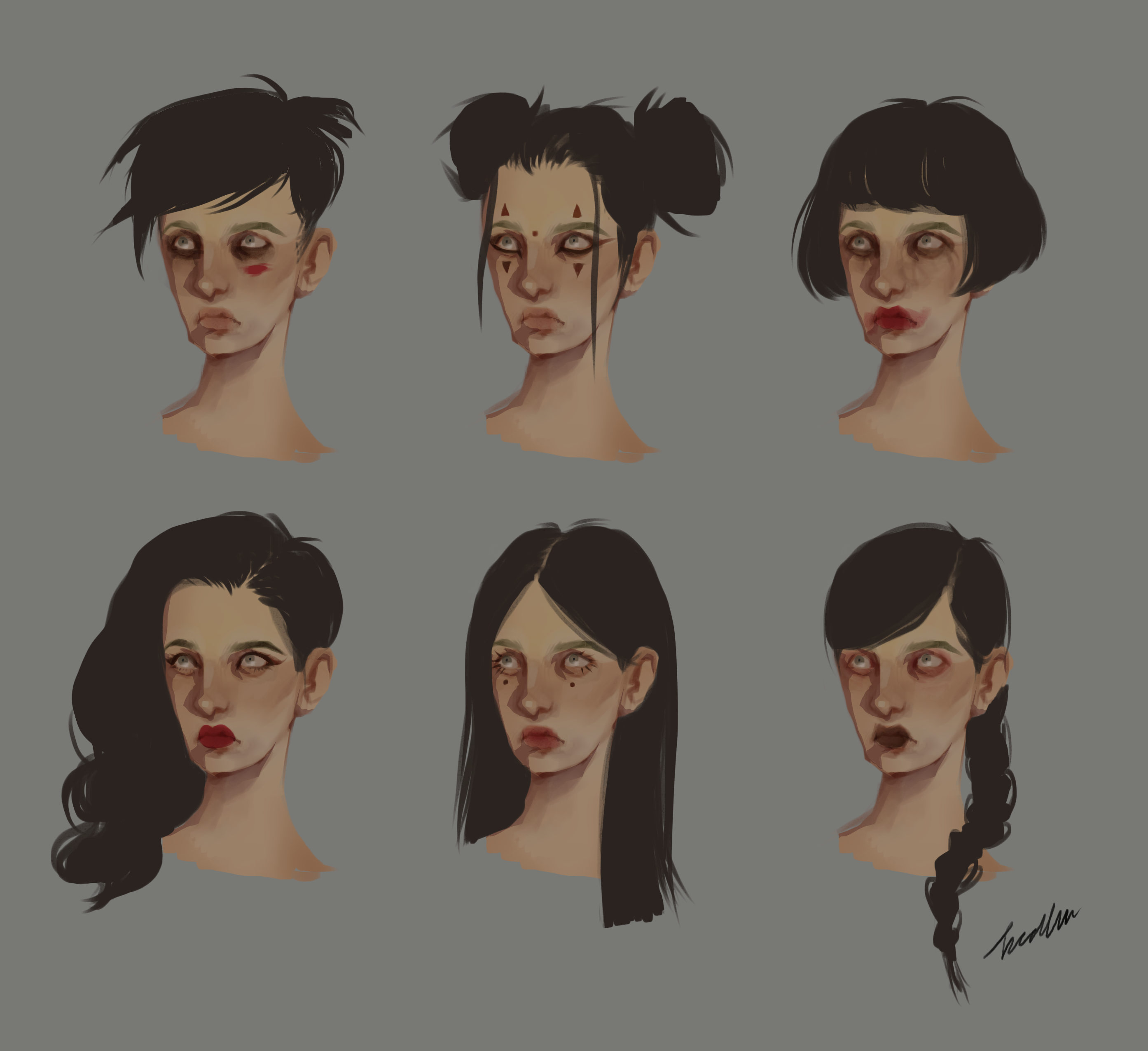 Abstract i (2024) / Procreate